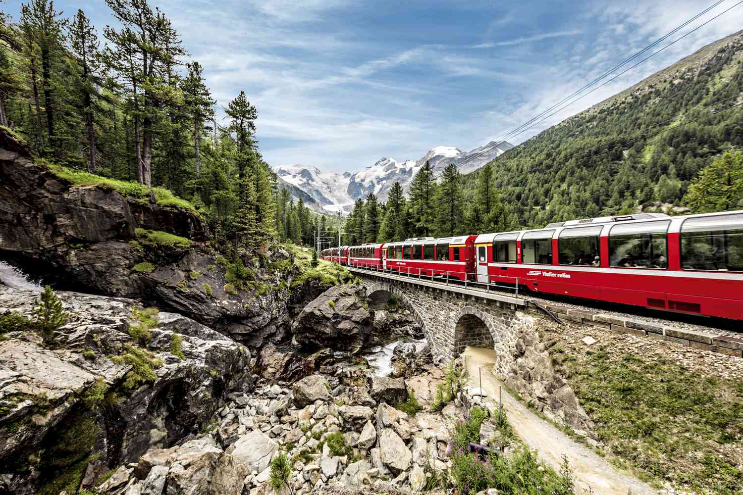 Bernina Express: Switzerland to Italy